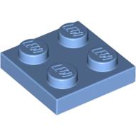 LEGO® los onderdeel Plaat Algemeen Medium Blauw 3022