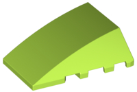 LEGO® los onderdeel Wig in kleur Limoen 47753