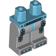 LEGO® Benen met Motief Medium Azuurblauw 970c86pb03