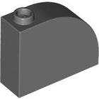 LEGO® Dakpan Gebogen Donker Blauwachtig Grijs 33243