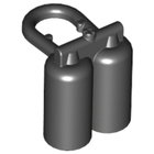 LEGO® los onderdeel Lijf Accessoire in kleur Zwart 3838