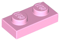 Plaatje in Gallery viewer laden, LEGO® los onderdeel Plaat Algemeen in kleur Fel Roze 3023