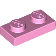 Plaatje in Gallery viewer laden, LEGO® los onderdeel Plaat Algemeen in kleur Fel Roze 3023