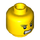 LEGO® los onderdeel Hoofd in kleur Geel 3626pb0681