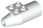 LEGO® los onderdeel Vliegtuig in kleur Wit 4868b