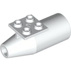 LEGO® los onderdeel Vliegtuig in kleur Wit 4868b