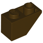 LEGO® los onderdeel Dakpan Omgekeerd Donker Bruin 3665