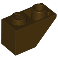 LEGO® los onderdeel Dakpan Omgekeerd Donker Bruin 3665