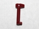 LEGO® los onderdeel Hoofddeksel Accessoire Donkerrood 61190d