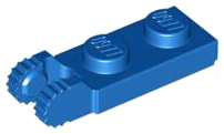 LEGO® los onderdeel Scharnier in kleur Blauw 44302