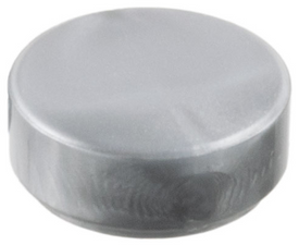 LEGO® los onderdeel Tegel Rond in kleur Zilver 98138