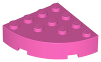 LEGO® los onderdeel Steen Rond in kleur Donker Roze 2577
