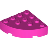LEGO® los onderdeel Steen Rond in kleur Donker Roze 2577