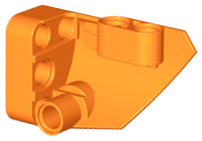 Plaatje in Gallery viewer laden, LEGO® los onderdeel Technisch Paneel in kleur Oranje 87080