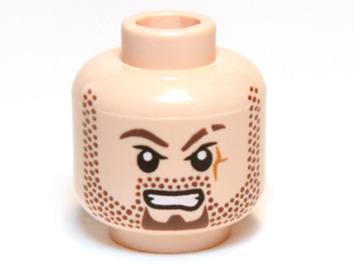 LEGO® los onderdeel Hoofd in kleur Lichte Noga 3626cpb0649