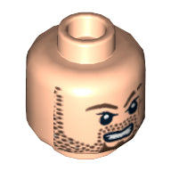 Plaatje in Gallery viewer laden, LEGO® los onderdeel Hoofd in kleur Lichte Noga 3626cpb0649