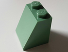 LEGO® los onderdeel Dakpan Algemeen in kleur Zandgroen 3678b