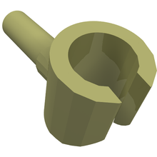 Plaatje in Gallery viewer laden, LEGO® los onderdeel Lijf Accessoire in kleur Olijfgroen 983