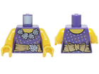 LEGO® los onderdeel Lijf met Motief Donkerpaars 973pb1069c01