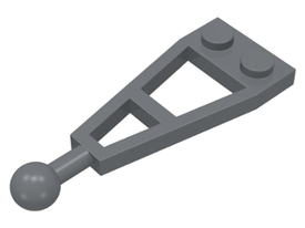 LEGO® Plaat Aangepast Donker Blauwachtig Grijs 2508