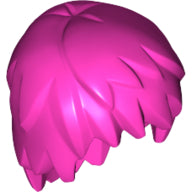 LEGO® los onderdeel Haar in kleur Donker Roze 99242
