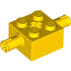 LEGO® los onderdeel Steen Aangepast in kleur Geel 30000