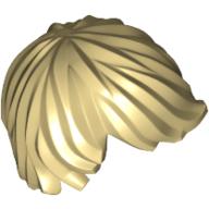 LEGO® los onderdeel Haar in kleur Geelbruin 87991