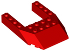 LEGO® los onderdeel Wig in kleur Rood 32084