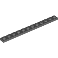 LEGO® Plaat Algemeen Donker Blauwachtig Grijs 60479