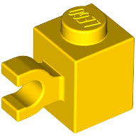 LEGO® los onderdeel Steen Aangepast in kleur Geel 60476