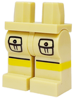 LEGO® los onderdeel Benen met Motief Geelbruin 970c00pb0122