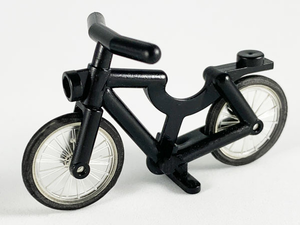 LEGO® los onderdeel Fiets & Motor in kleur Zwart 4719c01