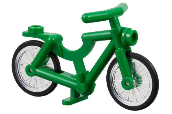 LEGO® los onderdeel Fiets & Motor in kleur Groen 4719c01