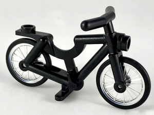 LEGO® los onderdeel Fiets & Motor in kleur Zwart 4719c02
