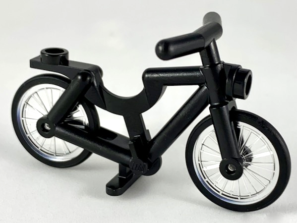 LEGO® los onderdeel Fiets & Motor in kleur Zwart 4719c02