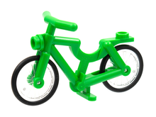 Plaatje in Gallery viewer laden, LEGO® los onderdeel Fiets &amp; Motor in kleur Fel Groen 4719c02