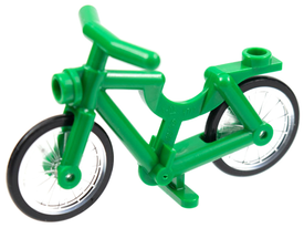 LEGO® los onderdeel Fiets & Motor in kleur Groen 4719c02