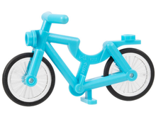 Plaatje in Gallery viewer laden, LEGO® los onderdeel Fiets &amp; Motor Medium Azuurblauw 4719c02