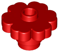 Plaatje in Gallery viewer laden, LEGO® los onderdeel Plant &amp; Struik in kleur Rood 4728