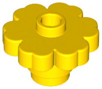 Plaatje in Gallery viewer laden, LEGO® los onderdeel Plant &amp; Struik in kleur Geel 4728