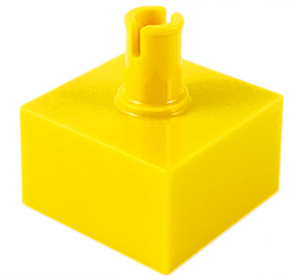 LEGO® los onderdeel Steen Aangepast in kleur Geel 4729