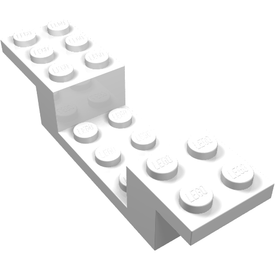 LEGO® los onderdeel Beugel in kleur Wit 4732