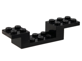 LEGO® los onderdeel Beugel in kleur Zwart 4732