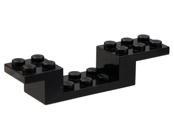 LEGO® los onderdeel Beugel in kleur Zwart 4732
