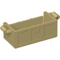 LEGO® los onderdeel Container in kleur Geelbruin 4738a