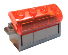 Plaatje in Gallery viewer laden, LEGO® los onderdeel Container in kleur Zilver 4738ac02