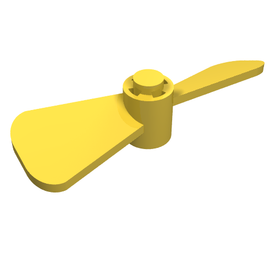 LEGO® los onderdeel Propellor in kleur Geel 4745