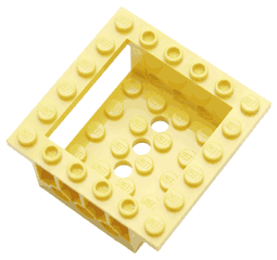 LEGO® los onderdeel Cockpit in kleur Geel 47507