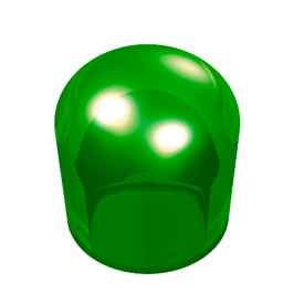 LEGO® los onderdeel Licht & Geluid Doorzichtig Groen 4770