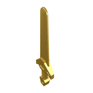 LEGO® los onderdeel Wapen in kleur Metallic Gold 48495